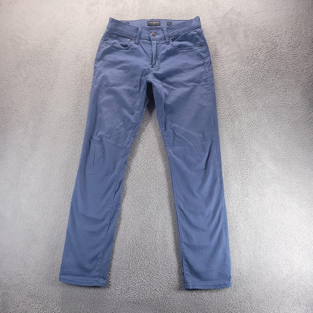Lucky Brand Jeans Mens 31x32 Blue 121 Slim Straight Stretch Denim Comfort